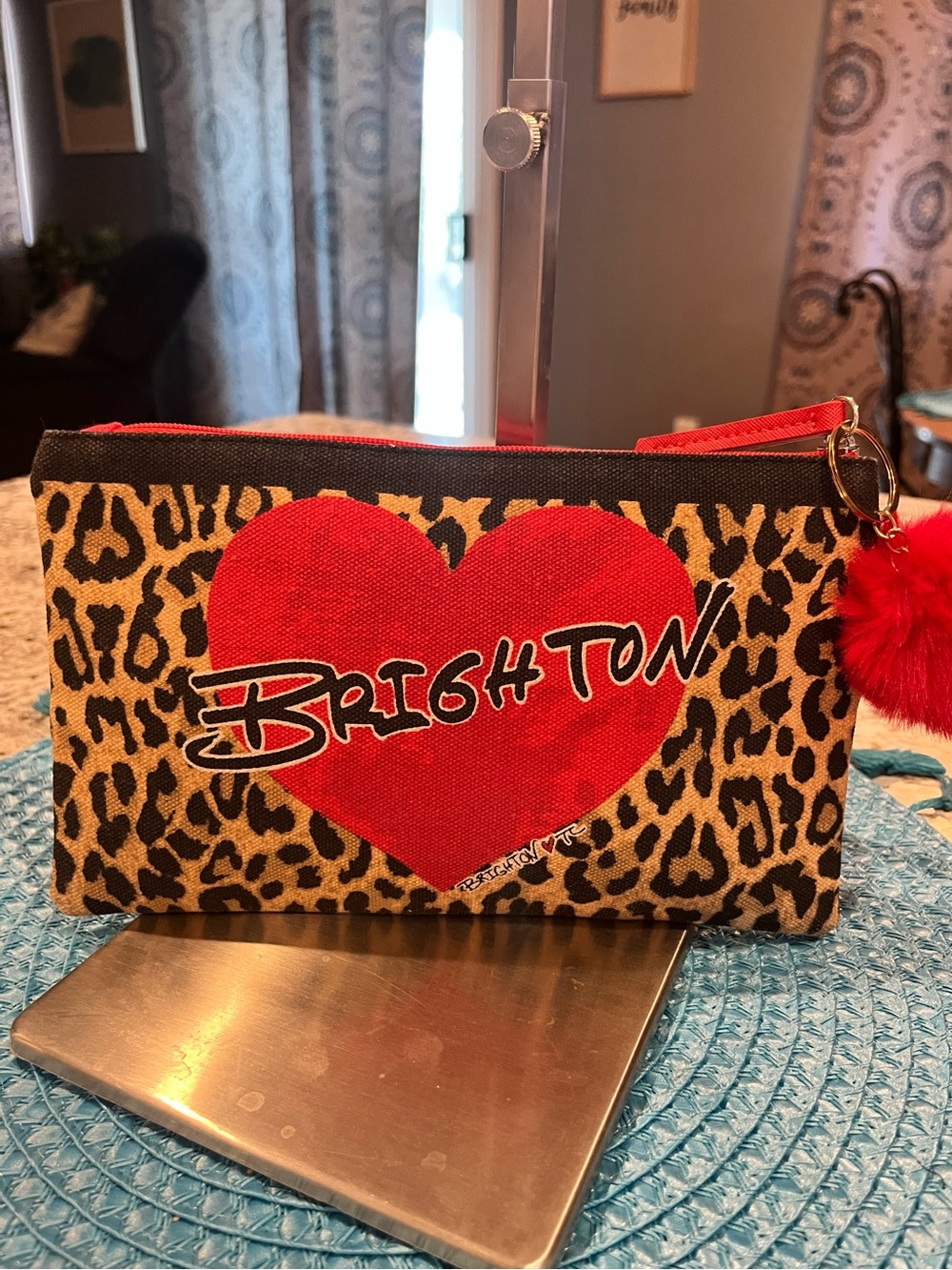 Brighton 2020 Leopard Pouch